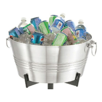 ステンレス 2重ドリンククーラーバケツ 47226 直径368 FC781LJ-3612700