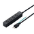 ヤザワ 3Pマグネットフック付タップ4個口5m ブラック H5HJKP405BK-イメージ1