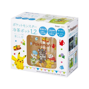 スケーター 茶漉し付冷茶ポット 1.2L ポケモンCafe FC501RK-CM10-イメージ4