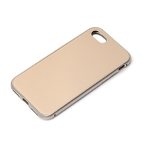 PGA iPhone SE(第2世代)/8/7用360°フルカバーケース Premium Style ゴールド PG-20MFC03GD