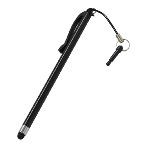 ラスタバナナ タッチペン SLENDER 静電式 ブラック RTP04BK-イメージ1