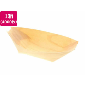 スワン 白樺舟皿 4寸 4000枚 FC948SA-004636357-イメージ1