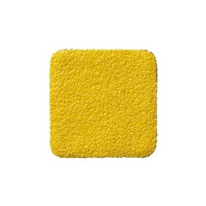 トラスコ中山 TRUSCO　ノンスリップテープ　屋外用　40mmX40mm　イエロー　50入 TNS-4040Y-イメージ1