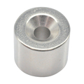 トラスコ ネオジム丸形磁石　皿ねじ穴付　外径１２ｍｍ×１０ｍｍ　Ｍ３　１個入 TRUSCO　ネオジム磁石（丸形皿ねじ穴付） T12R10-M3