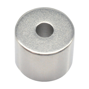 トラスコ ネオジム丸形磁石　皿ねじ穴付　外径１２ｍｍ×１０ｍｍ　Ｍ３　１個入 TRUSCO　ネオジム磁石（丸形皿ねじ穴付） T12R10-M3-イメージ2