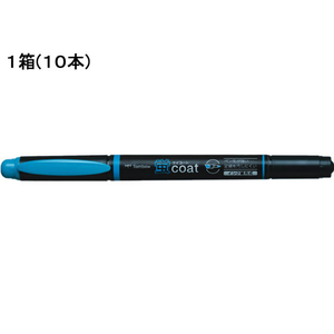 トンボ鉛筆 蛍コート 空色 10本 1箱(10本) F837820-WA-TC96-イメージ1
