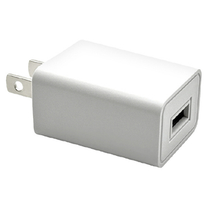 ラスタバナナ AC充電器(USB1ポート/1A) ホワイト RACA1A03WH-イメージ1