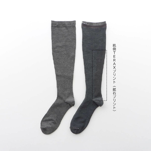 ナイガイ 整 着圧ハイソックス(23-25cm) チャコールグレー 3915-311-97-イメージ9
