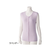 ケアファッション ラン型ホックシャツ(2枚組)(婦人) ラベンダー L FCP5156-09794922