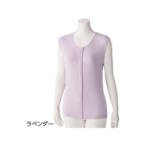 ケアファッション ラン型ホックシャツ(2枚組)(婦人) ラベンダー L FCP5156-09794922-イメージ1