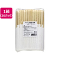 大和物産 アスペン天削元禄箸20.3ｃｍ白無地100膳*30パック FCE686A-20097