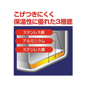 パール金属 クイックエコ3層底切替式圧力鍋 3.5L FC627NM-H-5040-イメージ3