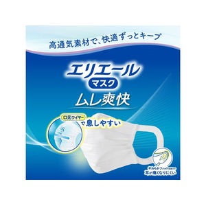 大王製紙 エリエールマスク ムレ爽快30枚 小さめサイズ FCE017Y-イメージ6