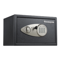 【未開封】セントリーセーフ SECURITY SAFE X055 テンキー式 セントリー X055 テンキー式パーソナル保管庫 15L パーソナル