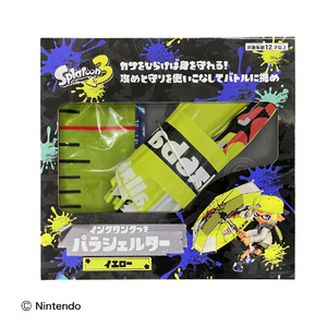 サンアート スプラトゥーン3パラシェルター水鉄砲 イエロー ﾐｽﾞﾋﾟｽｽﾌﾟﾗ3ﾊﾟﾗｼｴﾙﾀ-ｲｴﾛ--イメージ1