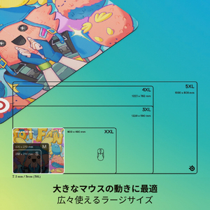 STEEL Fortniteコラボ製品 ゲーミングマウスパッド 63477-イメージ5
