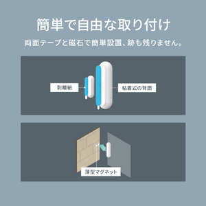 Aqara 開閉センサーP2 Aqara ホワイト DWS02D-イメージ10