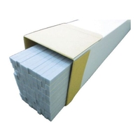 トラスコ中山 TRUSCO 角バッカー 10mm×8mm×1mテープ付 (100本入) FC716EW-4896271