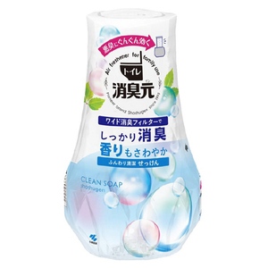 小林製薬 トイレの消臭元 ふんわり清潔せっけん ﾄｲﾚﾉｼﾖｳｼﾕｳｹﾞﾝｾﾂｹﾝ-イメージ1