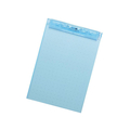 リヒトラブ AQUA DROPs 超薄型クリップボード A4短辺とじ 青 FC32830-A5067-8