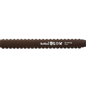 シヤチハタ BLOX水性サインペン ダークブラウン FC23354-KTX-200-DBR-イメージ1