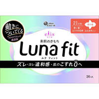 大王製紙 エリス 素肌のきもち ルナフィット 多い昼～ふつう 羽つき 26個 FCE721A