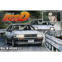 アオシマ 1/24 頭文字D No．13 秋山渉 AE86レビン AｲﾆｼﾔﾙD13ｱｷﾔﾏｱﾕﾑAE86ﾚﾋﾞﾝN
