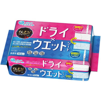 大王製紙 キレキラ! ワイパードライ×ウェットシート 16枚 FCE018Y