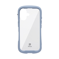 Ｈａｍｅｅ iPhone 16用強化ガラスクリアケース IFACE REFLECTION ペールブルー 41-979655