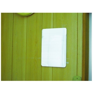 トラスコ中山 軽量安全ミラー 295×440mm 角形2954405 FC889HJ-4720237-イメージ4