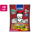 ライオン ニオイをとる砂 7歳以上 鉱物タイプ 5L 4袋 FC474RA