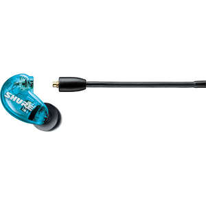 SHURE リモコン付き有線イヤホン AONICシリーズ ブルー SE215DYBL+UNI-A-イメージ3