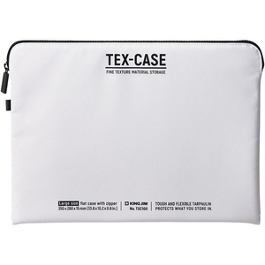 キングジム TEX-CASE L シロ FC851PV-TXC100-W-イメージ1