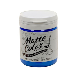 アサヒペン 水性多用途マットカラー 180ml ブルースカイ FC540PM-イメージ1