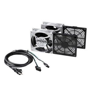 サンワサプライ 放熱ファン高速タイプt=38mm 2個セット CP-FANS38-2A-イメージ1