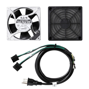 サンワサプライ 放熱ファン高速タイプt=38mm 2個セット CP-FANS38-2A-イメージ2