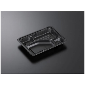 中央化学 弁当容器 CT ガチ弁 LIK23-17C2 BK 身 50枚 FCG945W-00460251-イメージ1