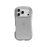 グルマンディーズ iPhone17 Pro用クリスタルクリアケース スモーク GMD-34SK