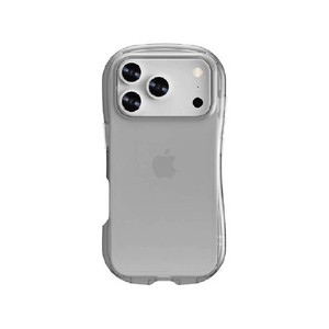 グルマンディーズ iPhone17 Pro用クリスタルクリアケース スモーク GMD-34SK-イメージ1