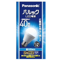 パナソニック LED電球 E26口金 全光束485lm(4．2W一般電球 広配光タイプ) 昼光色相当 パルック LDA4DGK4