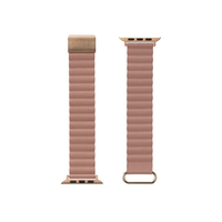 PGA Apple Watch 42/41/40/38mm用PUレザーマグネットバンド ピンク PGAW41MG05PK