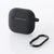 エレコム AirPods (第4世代)用 シリコンケース ブラック AVA-AP06SCBK-イメージ2