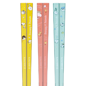 スケーター アクリル箸(21cm) 3膳セット SNOOPY AAC45TSNOOPY-イメージ2