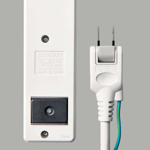 エレコム 3極4口マグネットシャッタータップ 2．5m ホワイト T-T1D-3425WH-イメージ5