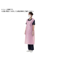 竹虎 ビニールエプロンP ピンク 100枚入 0 76352 FC546VD-3695849