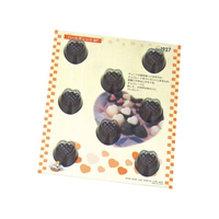 タイガークラウン チョコレートモールド ハートチェック No.1927 FC595LK-3896500