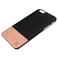 Man&Wood 天然木ケース  Nero iPhone 6/6s用 ブラックフレーム I6967IP6S