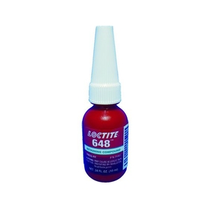 ヘンケルジャパン はめ合い用接着剤 648 10ml 耐熱用 緑10400～600-55～175 FC501EN-4452054-イメージ1
