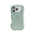 グルマンディーズ iPhone17 Pro用クリスタルクリアケース ライトブルー GMD-34LBL