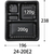 中央化学 弁当容器 CT ガチ弁 LIK24-20E2 BK 身 50枚 FCG948W-00479552-イメージ7